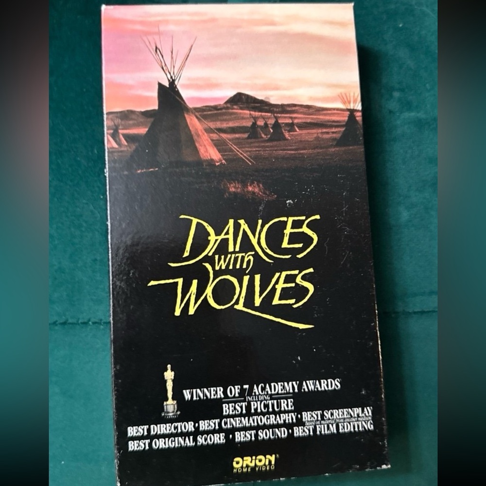 Dances with Wolves VHS Tape
